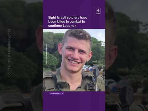 Eight IDF soldiers killed in Lebanon