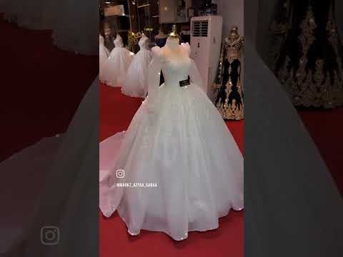 Every Bride’s Dream Dress! 100% Handmade White Crystal Beauty #shorts  #shortvideo  #shortsfeed