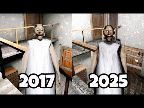 Granny Oldest Version To Granny Latest Version Full Gameplay | Granny Evolution