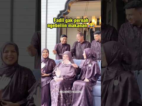 Fadil gak pernah ngebeliin makanan 😁 #fadiljaidi #pakmuh #miskahshafa #yislamjaidi #dillajaidi