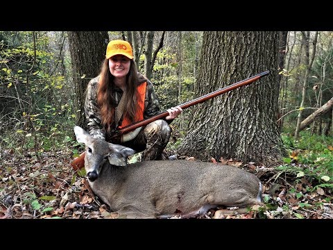 Danielle's Early Season Flintlock Doe 2017 Pennsylvania