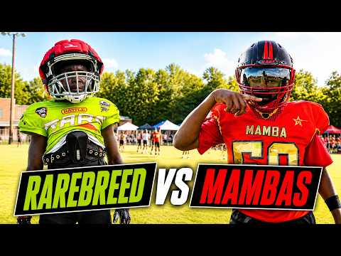 😱 THE BADDEST 11U TEAM IN THE COUNTRY IS BACK! 🔥🏈 | RareBreeds vs Mamba Elite