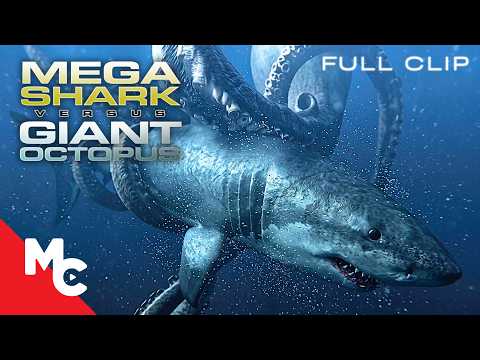 Prehistoric Apex Predators Awakened After Millions Of Years | Mega Shark vs. Giant Octopus Clip