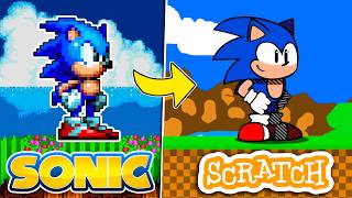 JUEGOS de SONIC en SCRATCH!