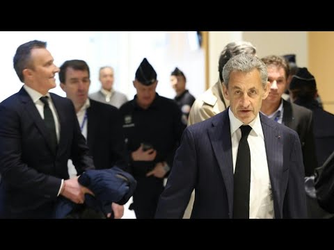 France's Sarkozy arrives at trial over alleged Kadhafi financing pact | AFP