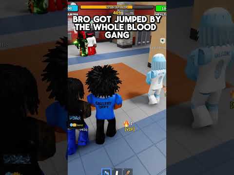 Bro got jumped😂#roblox #robloxfunny #fightinaschool