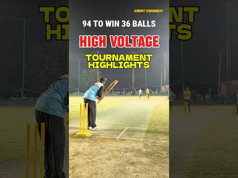 High Voltage Crowd Cheering Chase ๐ฑ Cricket Batsman Hitting in Intense Chase ๐ฅ #cricket #shorts #t20