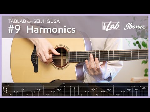 Ibanez TABLAB #9 | Harmonics