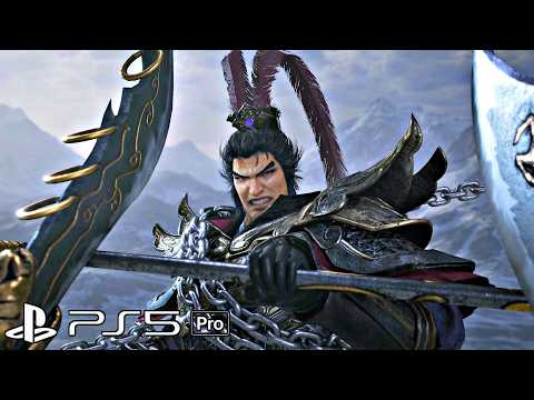 Dynasty Warriors Origins (PS5 Pro) Lu Bu Final Boss Fight & Death 4K 60FPS (Lu Bu Vs Army)