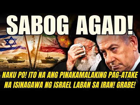 NAKU PO! ITO NA ANG PINAKAMALAKING PAG-ATAKE NA ISINAGAWA NG ISRAEL LABAN SA IRAN! GRABE!