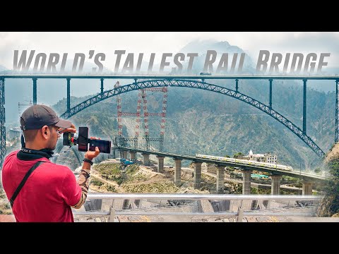 History Created🔥High Speed CRS Inspection on World's Tallest Rail Bridge Vlog