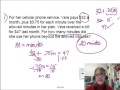 Solving 2 Step Equations from Word Problems