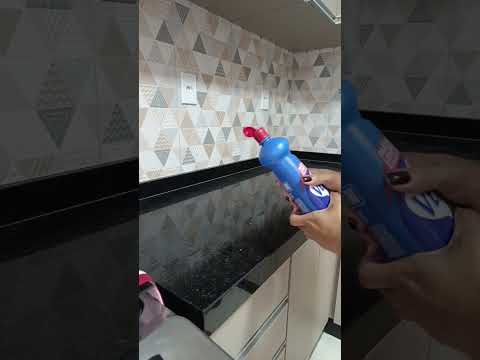 Limpando a cozinha 🧼🫧 #limpeza #rotina #asmr #limpezasatisfatória