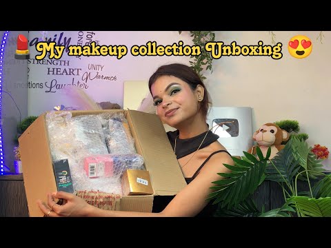 My makeup 💄 collection 😍OMG Unboxing🎁| SWGGER SHIVANI VLOG | #makeup #collection #vlog