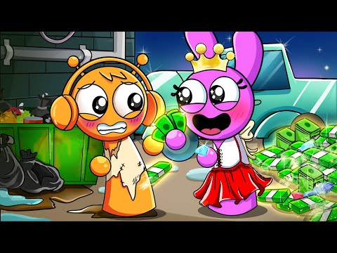 the TRUE LOVE STORY of OREN & PINKI... Incredibox Sprunki Animation