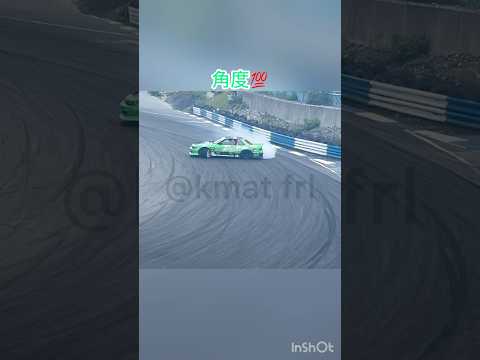 ケツからコーナー進入🤣🤣 #ドリフト #drift #備北サーキット