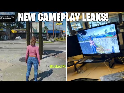 *NEW* GTA 6 GAMEPLAY LEAKED! (Rockstar Messed Up)