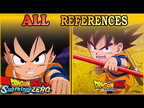 ALL Dragon Ball Sparking Zero  - Goku(Mini) References