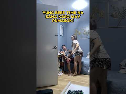 Hindi man lang kumatok😂