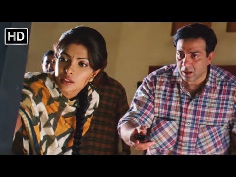 TV पर देखा एक दर्दनाक हादसा | Sunny Deol, Priyanka Chopra | SCENE (HD)