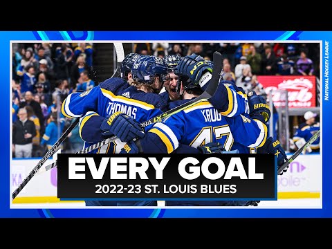 EVERY GOAL: St. Louis Blues 2022-23 Regular Season