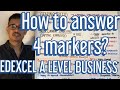 Techniques for Answering Four-Mark Questions