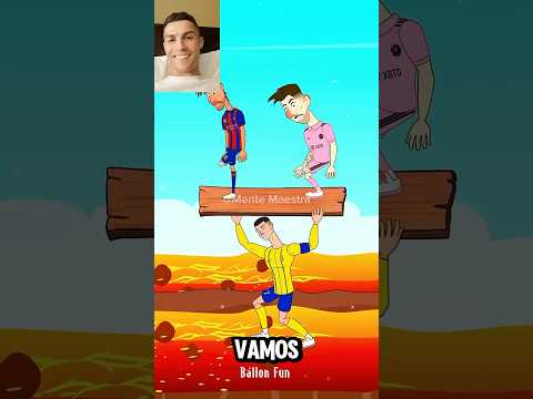 ¡Ronaldo MUERE para salvar a Messi y Neymar 😱😭❤️!.