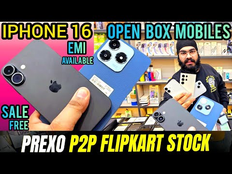 IPhones 16 Rs 16999/-🤑EMI Available On Second Hand Open box IPhones || Delhi Cheapest iPhones Store