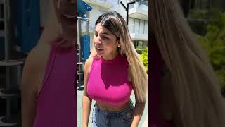 Algo extraño le sucedió a Fiorella en su rostro 😱