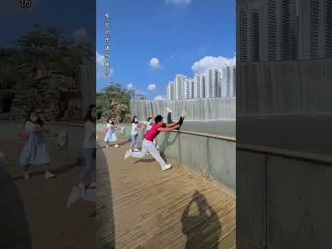 【跑酷小坤坤吖】因為有你溫暖了四季，謝謝你感謝有你，世界更美麗#極限星計劃#極限運動 #搞笑 #熱門電視居