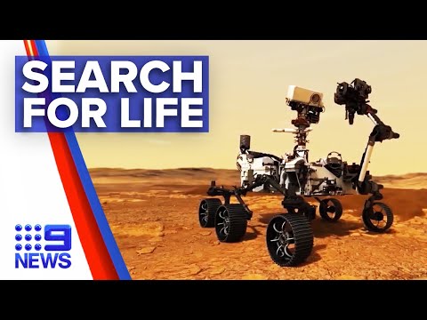 NASA launches Rover in search for life in Mars | 9 News Australia