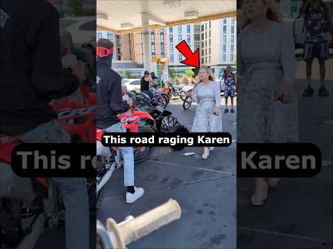 Road Raging Karen vs Dirt Bike Riders