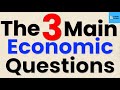 Economic Questions and Their Impact
