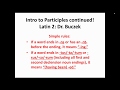 Exploring Latin Participles in Aemiliae Fabula