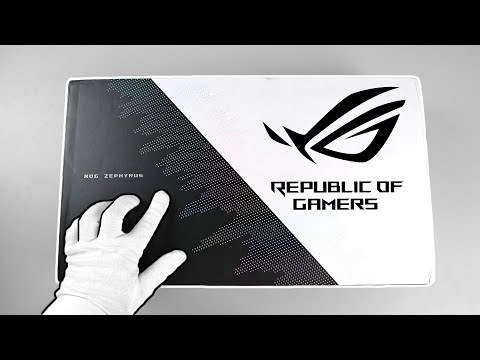 (ENGLISH) Asus ROG Zephyrus G14 Unboxing - Futuristic Gaming Laptop! (AMD Ryzen 9 4900HS, RTX 2060)