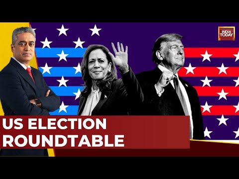 Rajdeep Sardesai LIVE: US Election Roundtable | Race For America Decoding X-Factors | US News