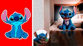 5 STICH Y LILO CAPTADO y Visto en la Vida Real