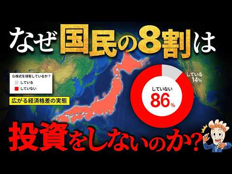 なぜ日本人の8割は投資をしないのか？【日経平均40,000円超え】