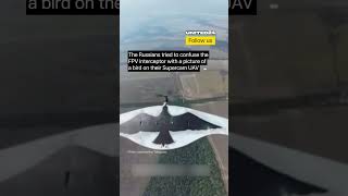 Russians Tried to Confuse Ukrainian Soldiers With a Picture of a Bird on Their UAV #warinukraine