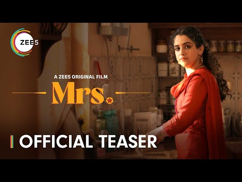 Mrs | Official Teaser | A ZEE5 Original Film | Sanya Malhotra, Nishant Dahiya | Coming Soon on ZEE5
