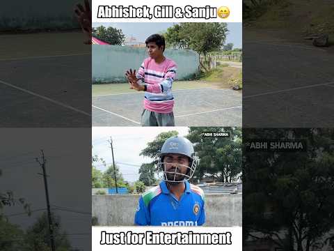 Abhishek, Samson & Gill vs Pakistan😯 #cricket #trending