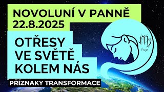 Novoluní v Panně 22.8.2025  Příznaky transformace osobní rozvoj 🌞 horoskop astrologie
