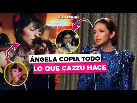 ANGELA AGUILAR VIVE COPIANDO TODO LO QUE CAZZU HACE.