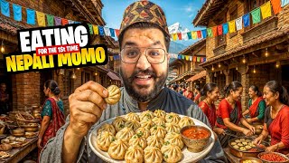 Trying Nepali Momos For The First Time 😍🔥