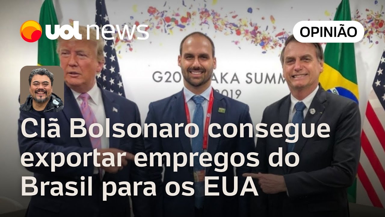 Clã Bolsonaro aumenta exportações do Brasil para os EUA, pena que é de empregos | Sakamoto