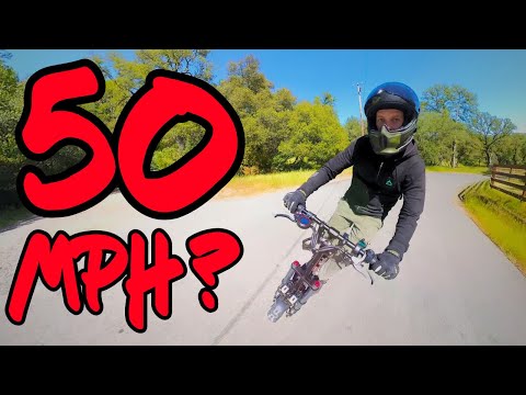 They say this scooter does 50mph...  The ,699 T88 Plus