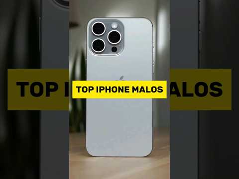 Los Peores Iphone que EXISTEN y  TODOS compran