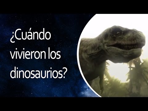 ¿Cuándo vivieron los dinosaurios?