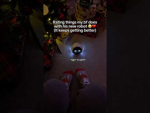 This little robot is so goofy 😭💕 #robot #couple #longdistance