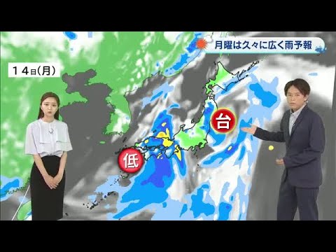 【光岡気象予報士のお天気解説】岡山・香川ではこの週末「急な雷雨・暑さに注意」最新台風情報も (25/07/11 18:40)